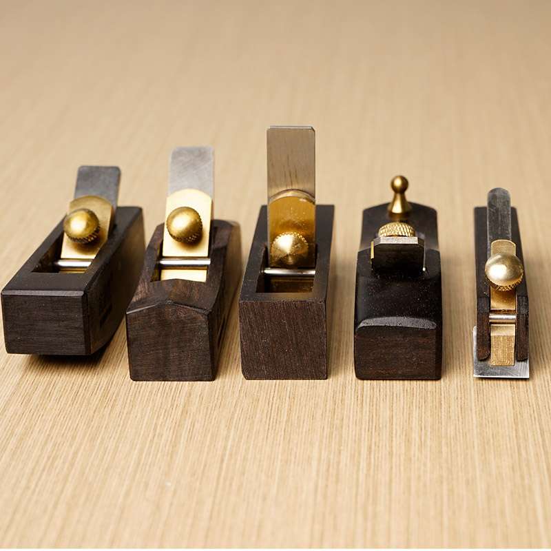 微型实用黑檀小光刨木工刨刨子刨床手工刨修边小刨工具