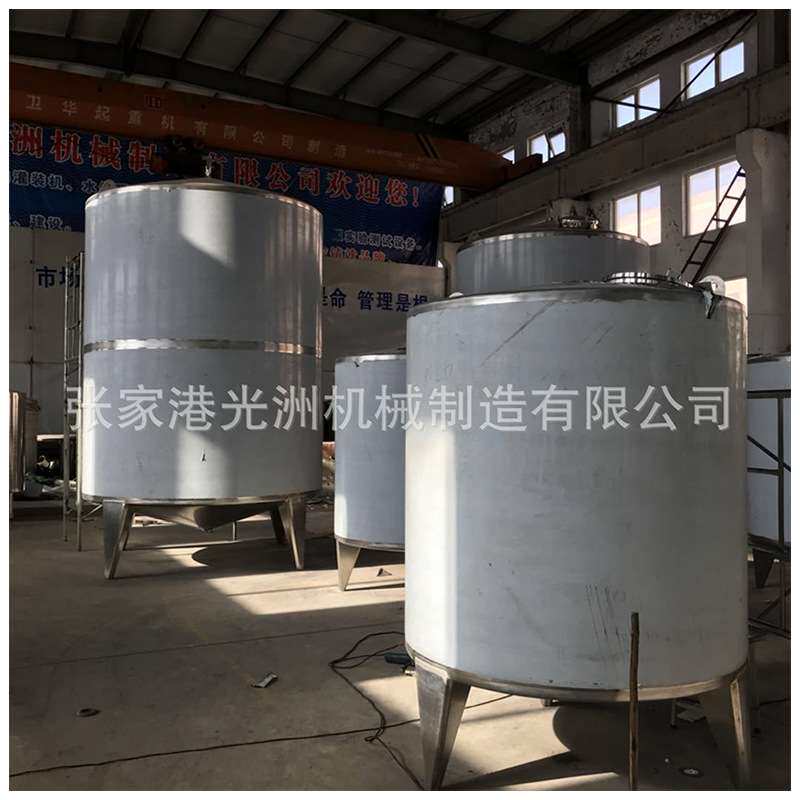 304电加热液体搅拌罐储罐 单层胶水搅拌罐 食品不锈钢搅拌罐