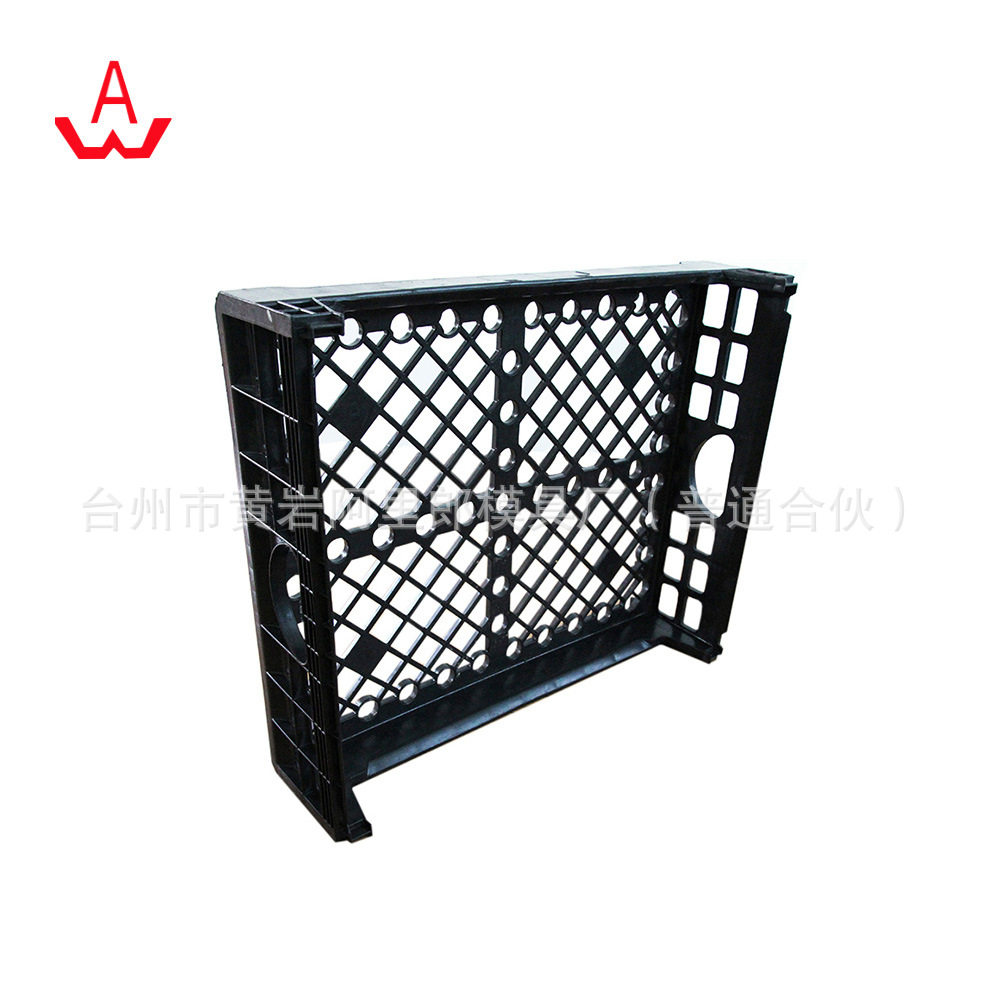 塑料网眼镂空连体方形托盘模具