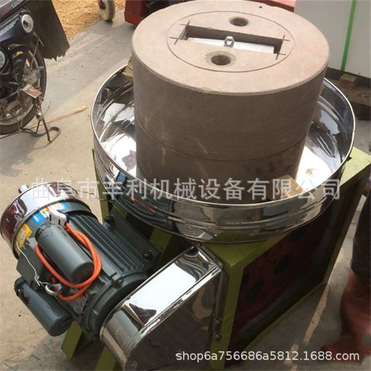 干湿两用豆浆豆腐石磨 小麦面粉低速研磨石磨 家用香油石磨机