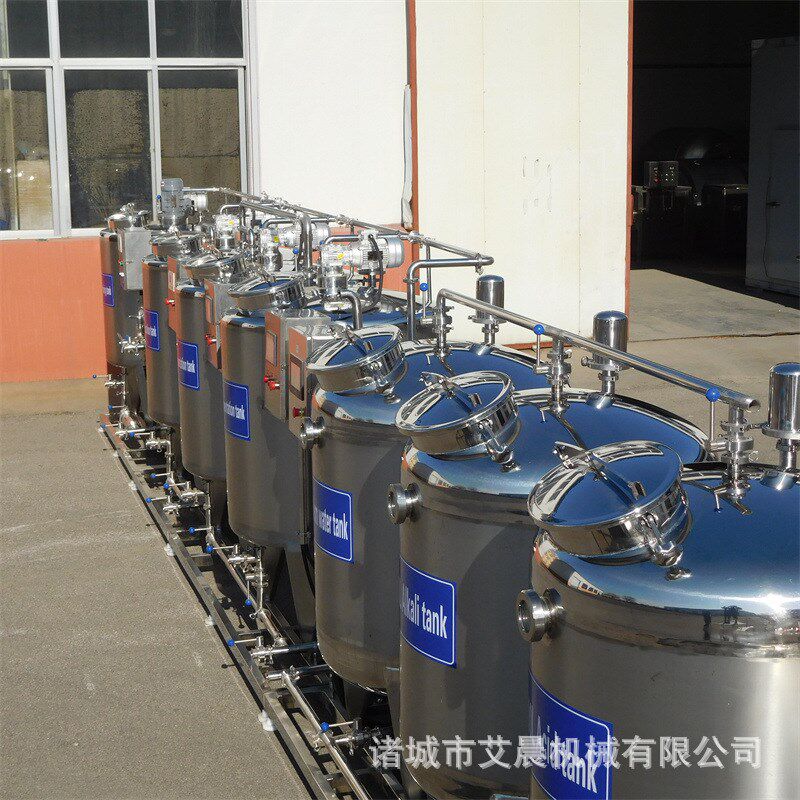 乳品机械 奶吧酸奶巴氏杀菌机 B小型鲜奶加工设备 牛奶保鲜储存罐