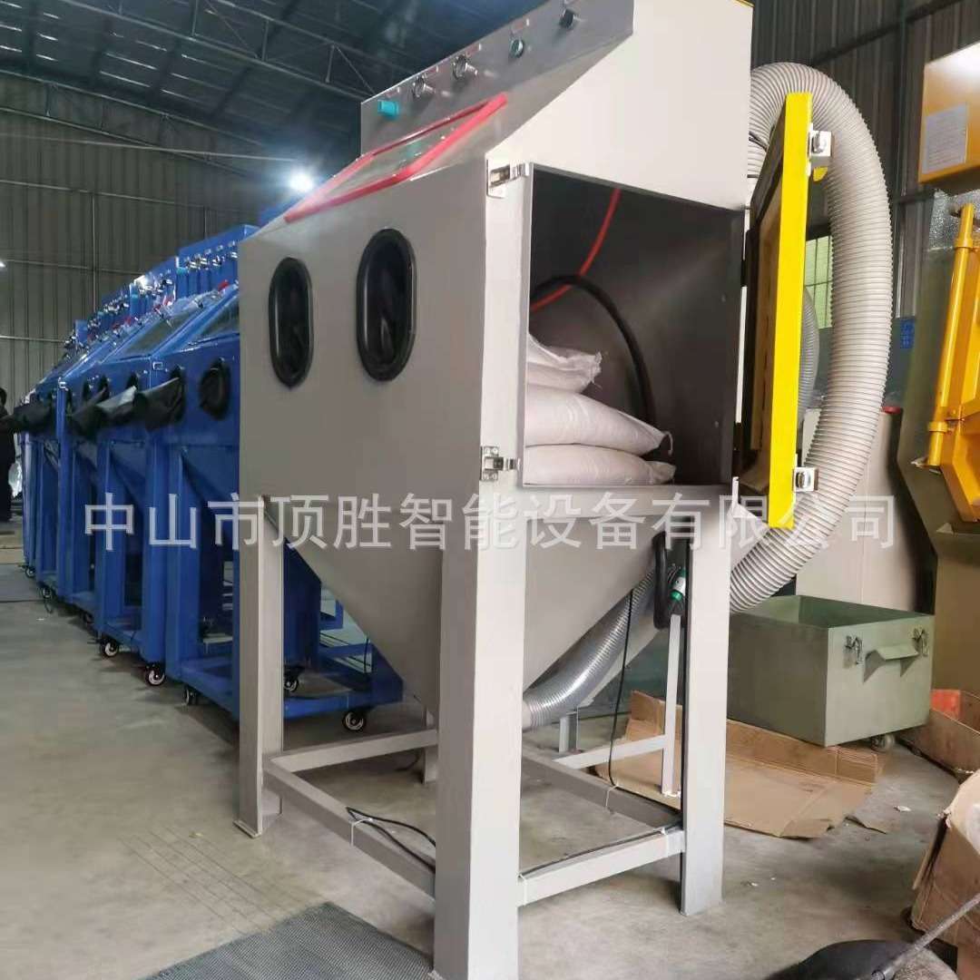 供应手动喷砂机 小型除锈喷砂机 箱式打砂机 厂家现货 售后无忧