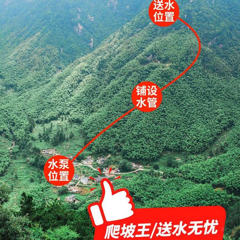 150米8吨高山供水高扬程水泵螺杆泵柴油机汽油机动力可抽清水污水