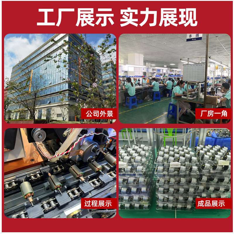 源头厂家空心杯有刷电机机器马达直径12mm行星减速美甲打磨电机6v