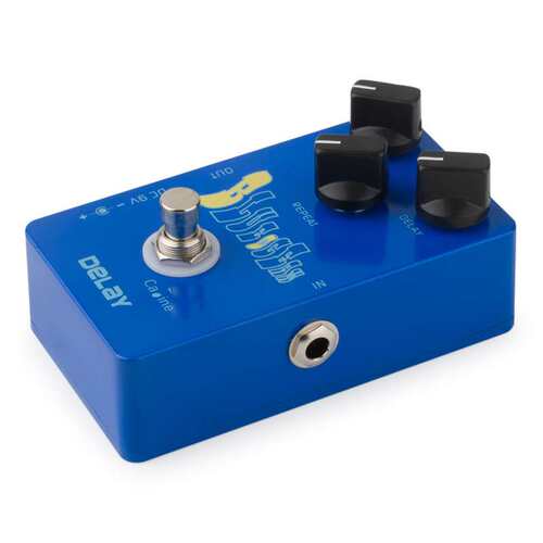 卡铃Caline CP-19蓝色海洋延迟吉他效果器真正的旁路踏板