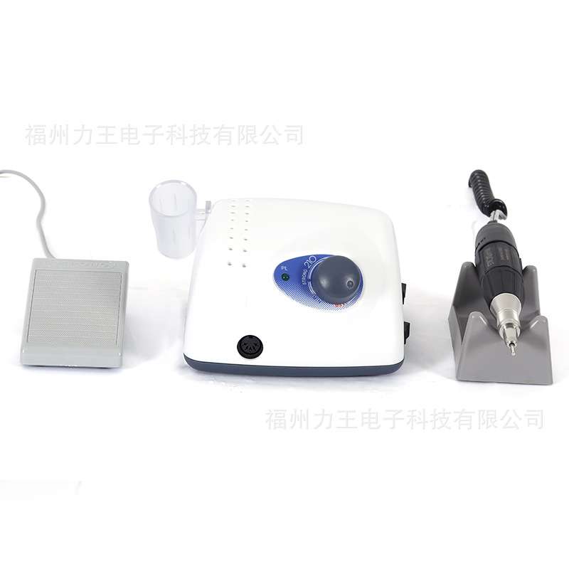 世新210台式美甲打磨机抛光卸甲油胶设备35000转磨甲工具