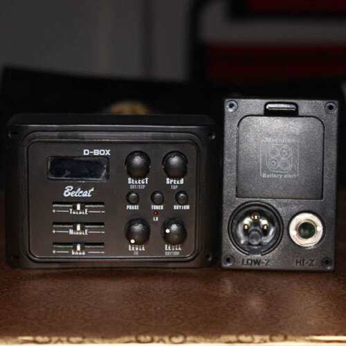 DigiQ-9电箱木吉他配件压感全数字信号处理3段EQ吉他拾音器DBOX