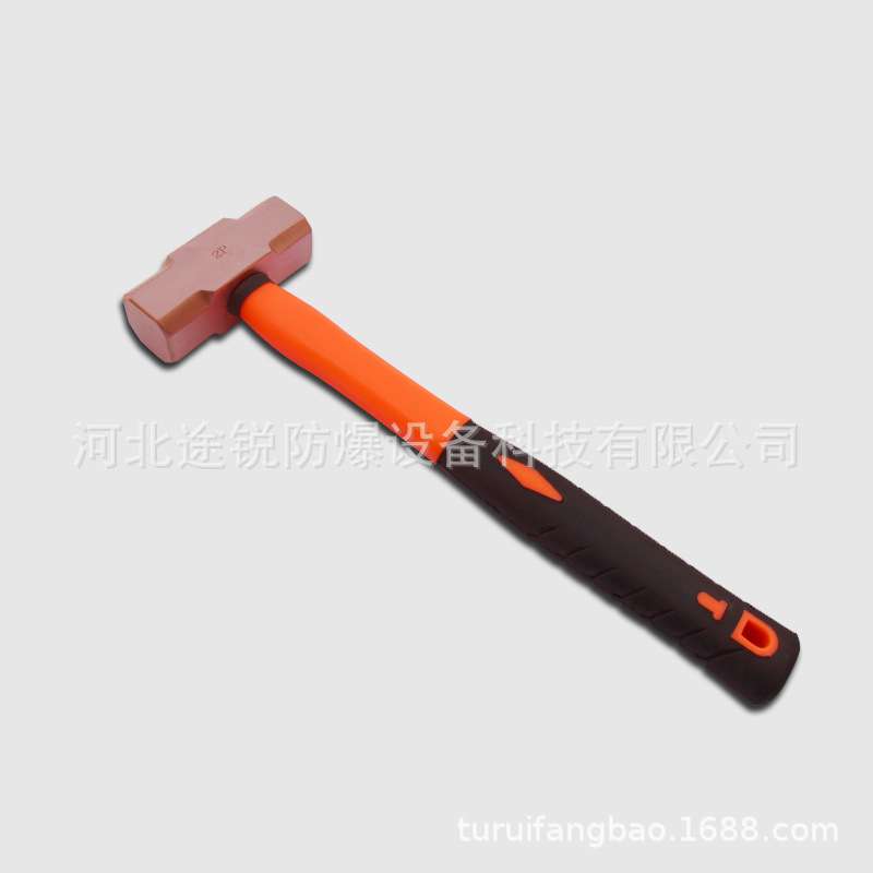 冀越精工途锐防爆八角锤4p无火花工具手锤铝青铜锤子耐腐蚀防静电