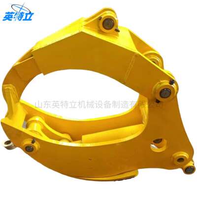 Excavator attachments: Tree root excavator挖树墩裸起树根机