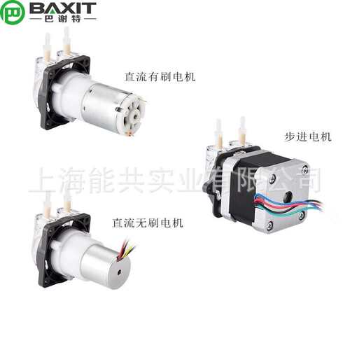 P40微小型蠕动泵12V24V直流有刷直流无刷步进 高精度滴定泵耐腐蚀