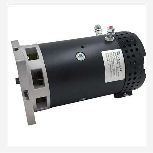 工厂直供电机3000w 花键9齿24v油泵电机 高空作业平台3千瓦电机