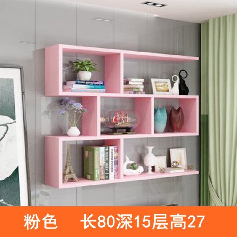 墙上置物架桌子壁挂式墙架靠墙餐厅吊柜挂O墙理发店收纳架衣柜