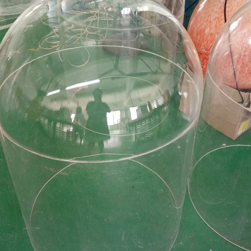 亚克力球有机玻璃透明加高球罩 加高半圆球T水晶圆球防尘罩