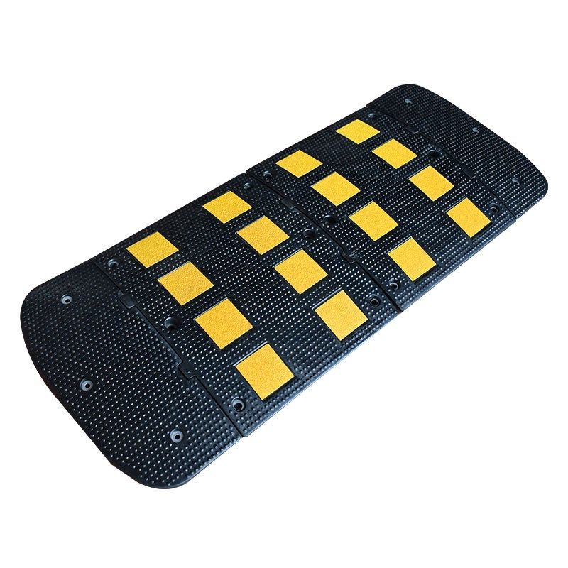 交通设施八道膜标线欧式减速带y 500*600*50mm橡胶减速带