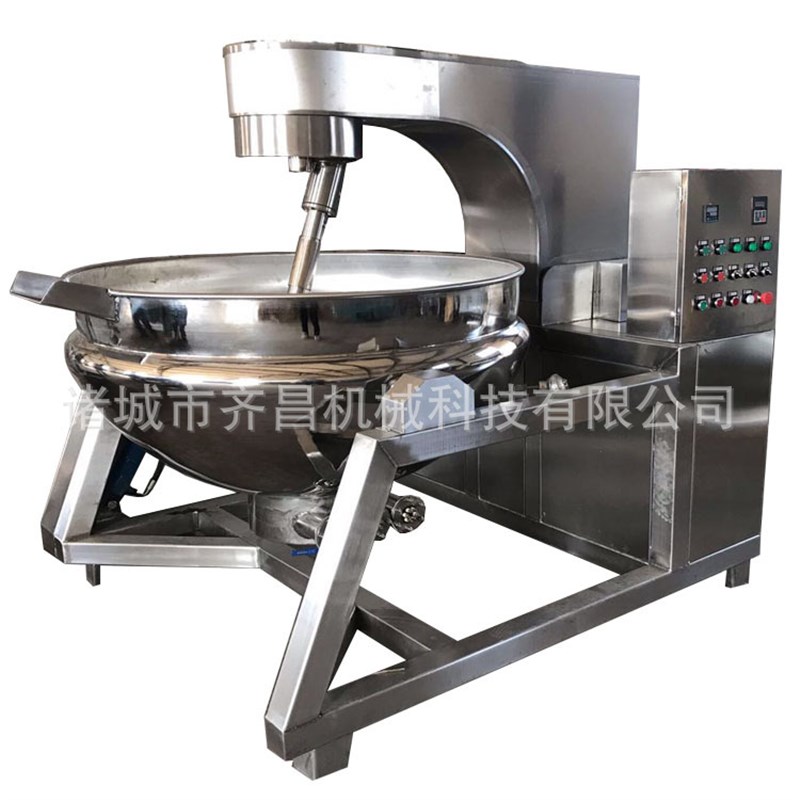 成都火锅底料炒锅万州烤鱼炒料机多头H火锅底料熬料机大型行星炒