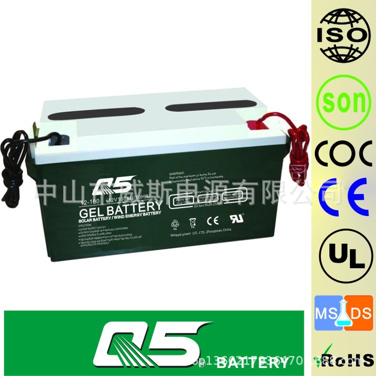 12V100/105/110AH太阳能风能铅碳胶体蓄电池Solar Wind GEL