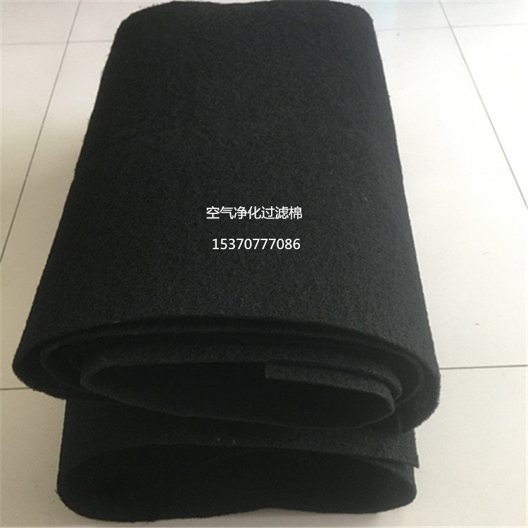 烤漆房吸附炭纤维过滤器除异味活性炭过滤网空气净化器过滤棉