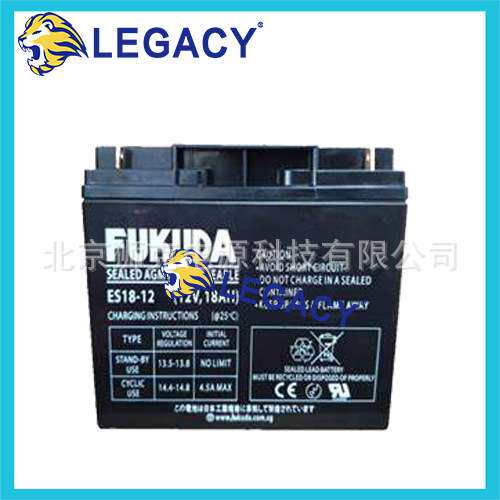 FUKUDA蓄电池 ES 0.8-12 12V0.8AH可充电式 铅酸蓄电池
