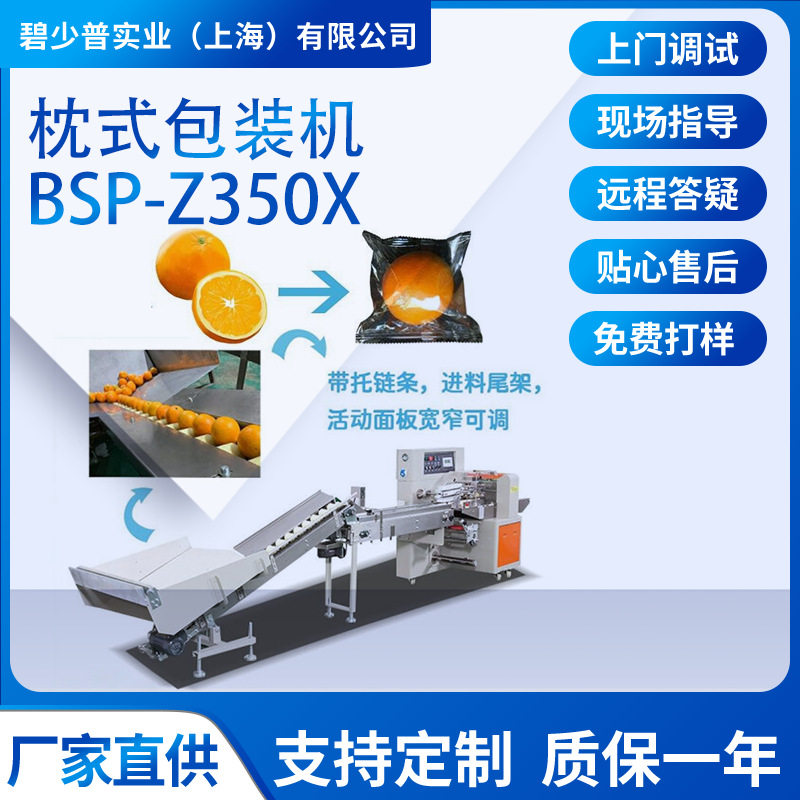 自动枕式水果理料包装机
