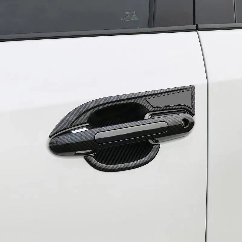 适用于20-f21款丰田RAV4拉手车门把手门碗装饰用品后备箱