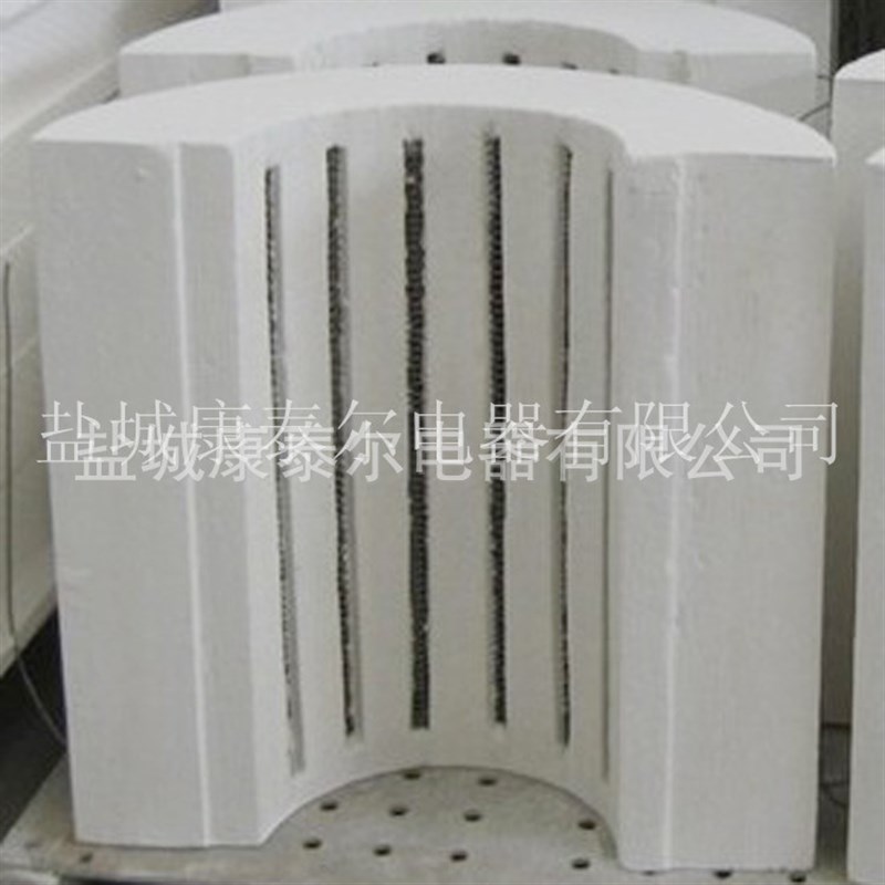 内胆圆形陶瓷纤维炉膛加热器 管道加F热炉用陶瓷纤维康泰尔加热器