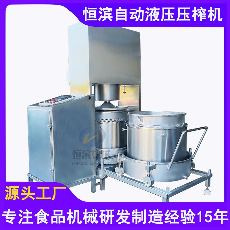 果蔬榨汁大型全自n动液压式压榨机 柠檬橙子工业榨汁机