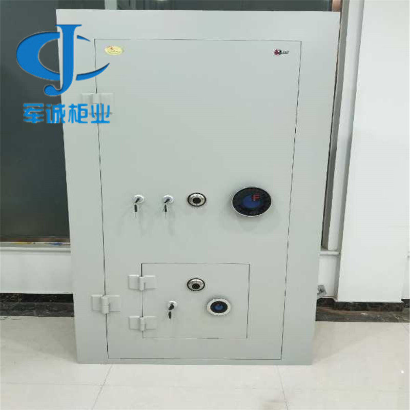 河北军诚保险柜银行保险箱全钢金库门防盗防撬钢制金库门