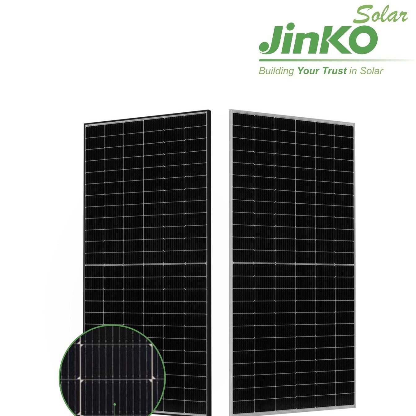 晶科N型635W 双面双玻太阳能光伏板 太阳能电池板厂家质保
