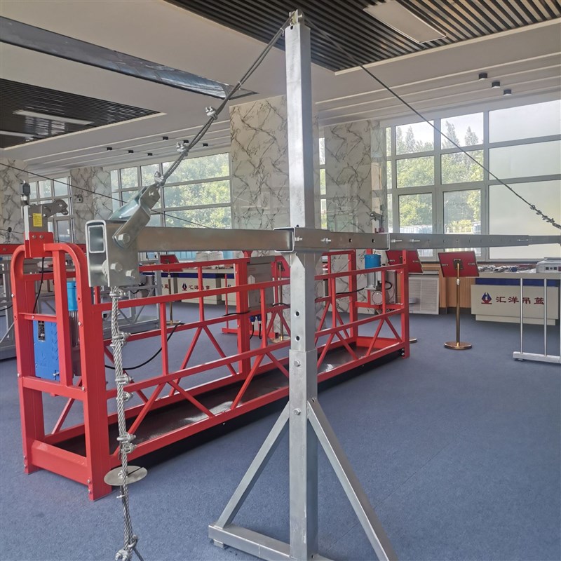 郴州630外墙h吊篮出售 ZLP630电动吊篮 起重机高空作业吊篮