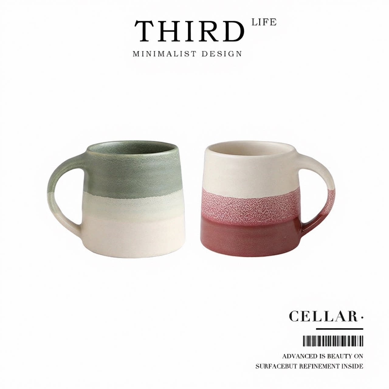 Life's·Cellar·杯具陶瓷情侣对杯窑变釉马克杯家用伴手礼| 窖色
