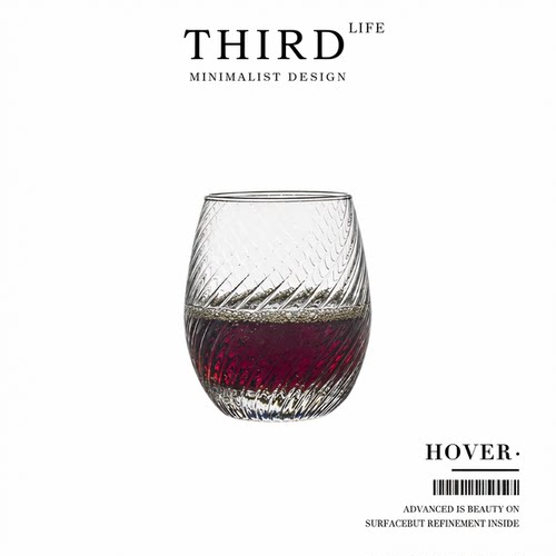 Life's·Hover·威士忌酒杯蛋形欧式复古玻璃杯果汁水杯酒具|盘旋