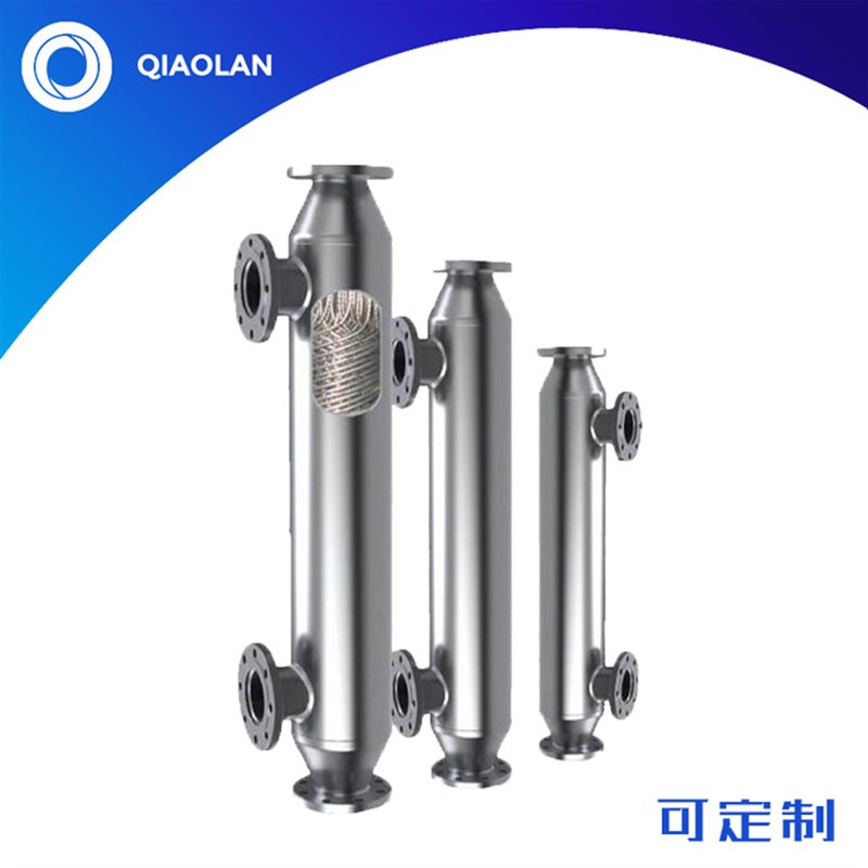 冷热水机组用换热器 螺旋缠绕管阵C列式热交换器 青岛螺纹管换热