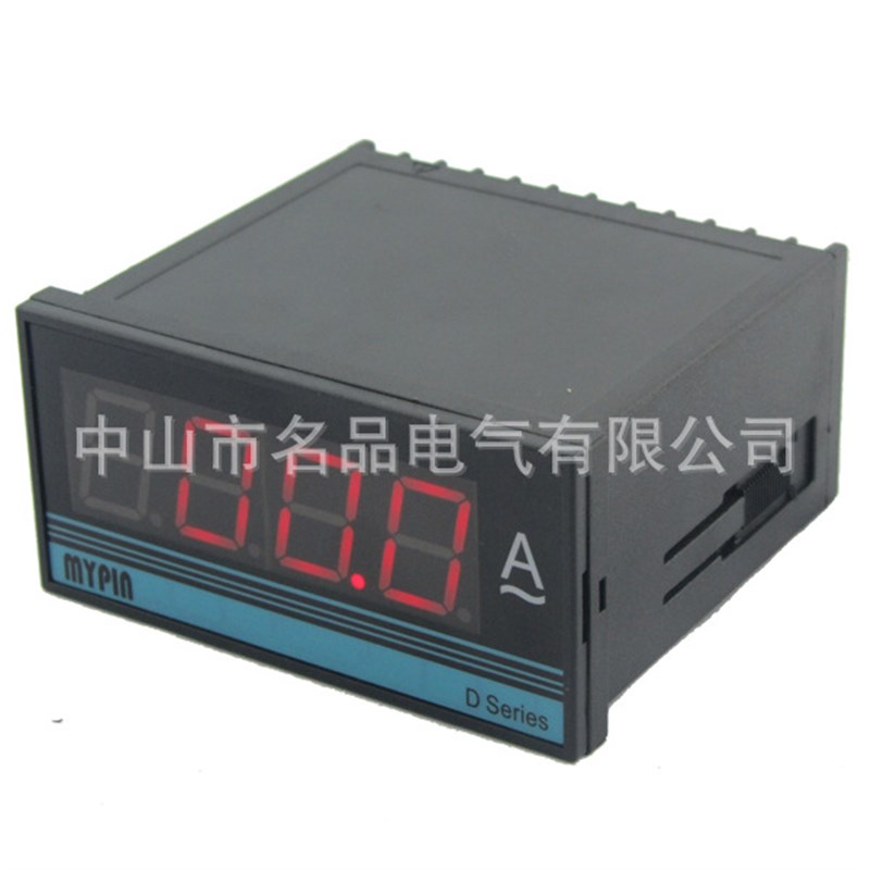 直流电流表DCh 0-10A 数显 数字表头带外壳 表头10A