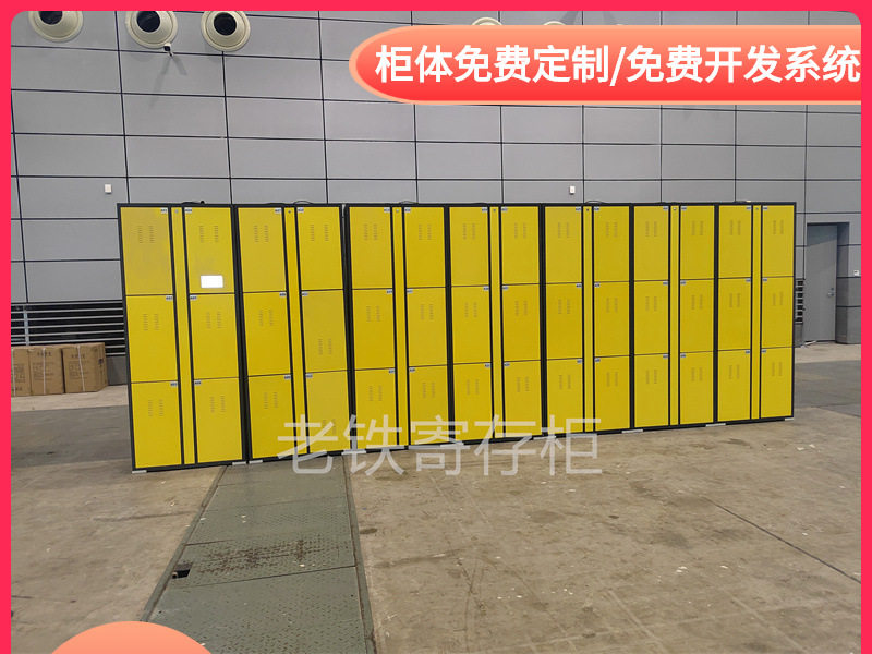 公共场所便民寄存柜/人脸识别智能储物柜/6六门大空间容量存大件