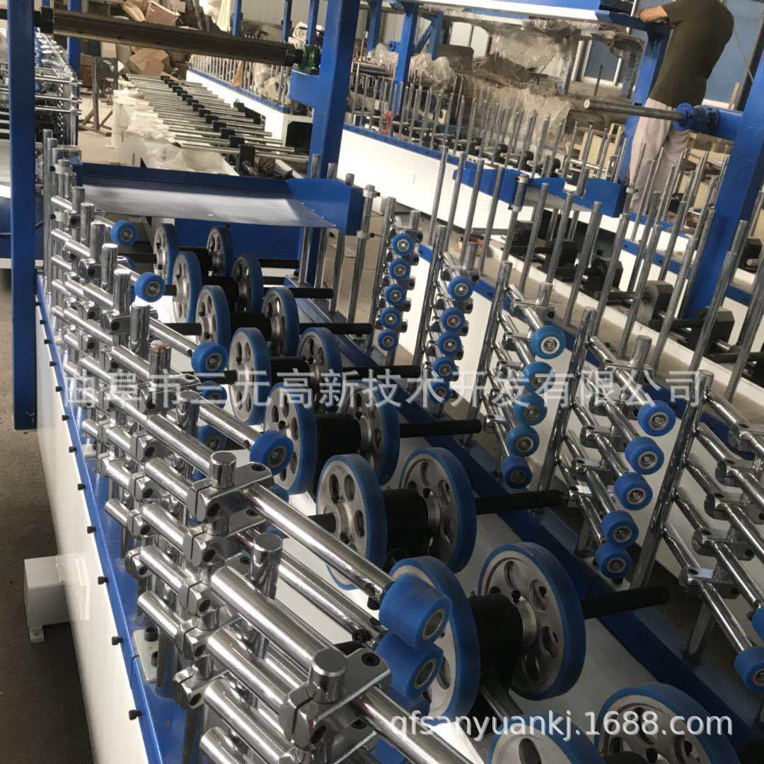 石塑线条包覆机 木塑门套线包覆机 移动支架好调试