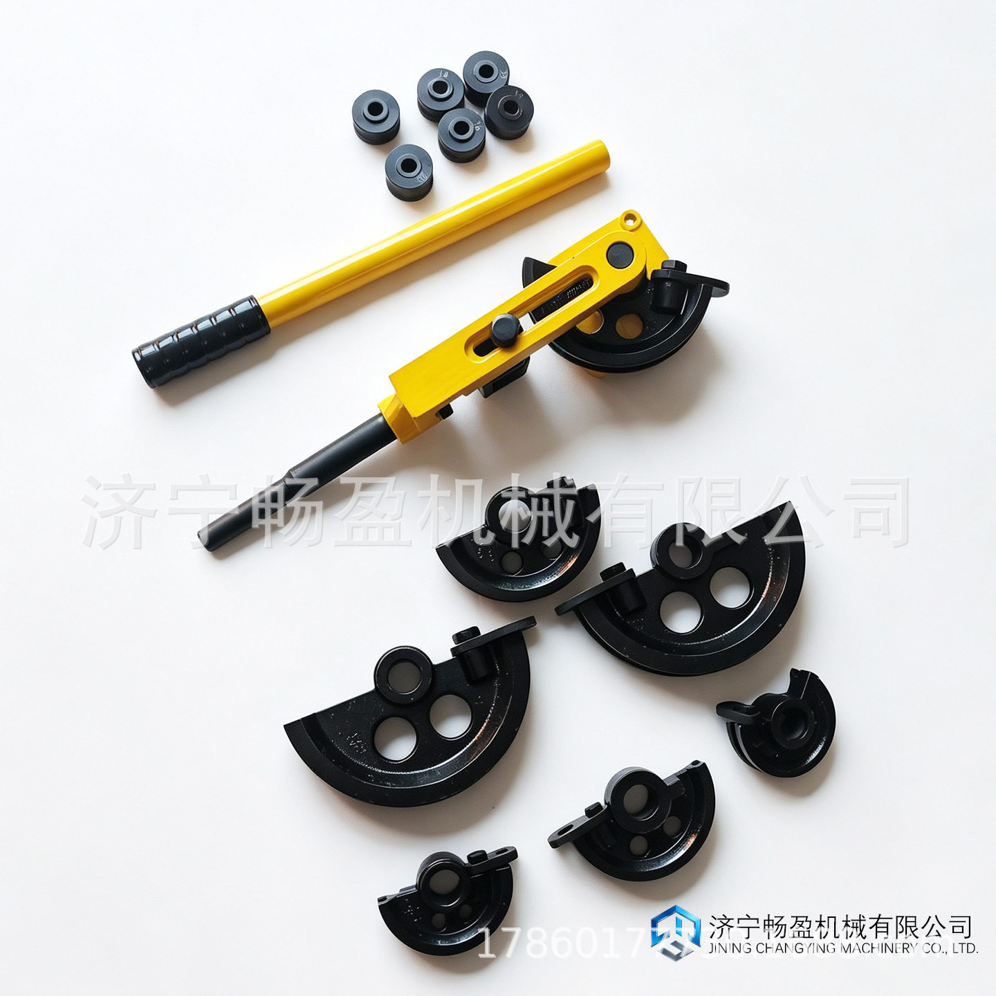SWG-25手动弯管机多套模具更换工地水电空调圆管弯管设备