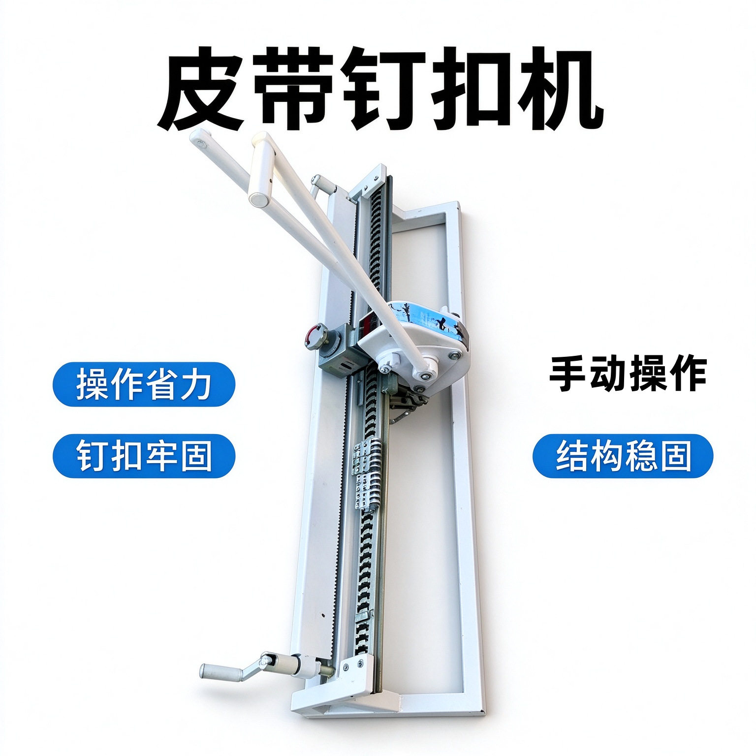 矿用手动皮带钉扣机结构结实耐用抗冲击手动输送带钉扣机