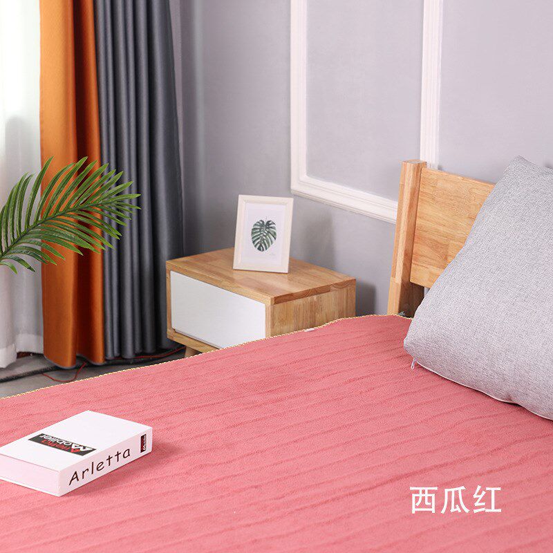 暖倍尔碳纤维电热k毯单人双人电褥子双控安全家用电褥子加热毯