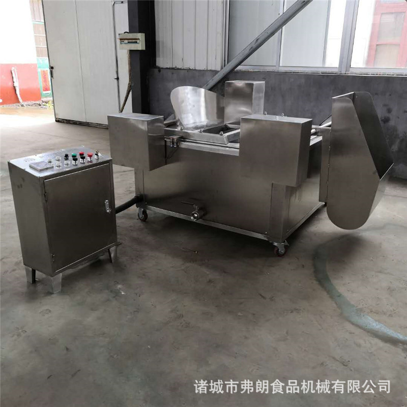 不锈钢油水混合滤渣商用油炸机