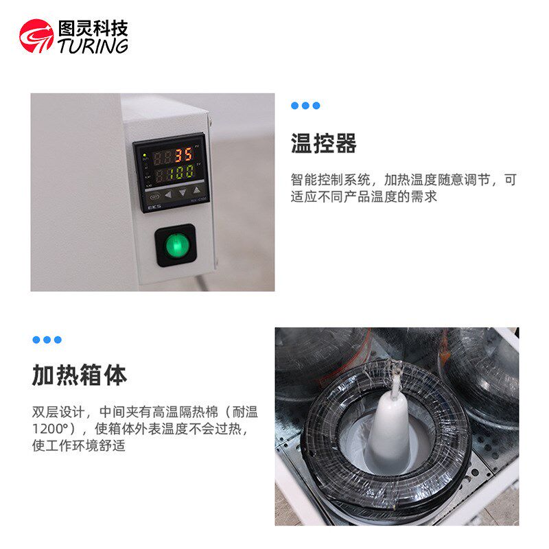 小型恒温电线烤箱适o适用整卷电线加温胶料产品软化烘烤加热机