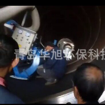 移动式塔筒内壁抛丸机 钢管内壁抛丸清理机