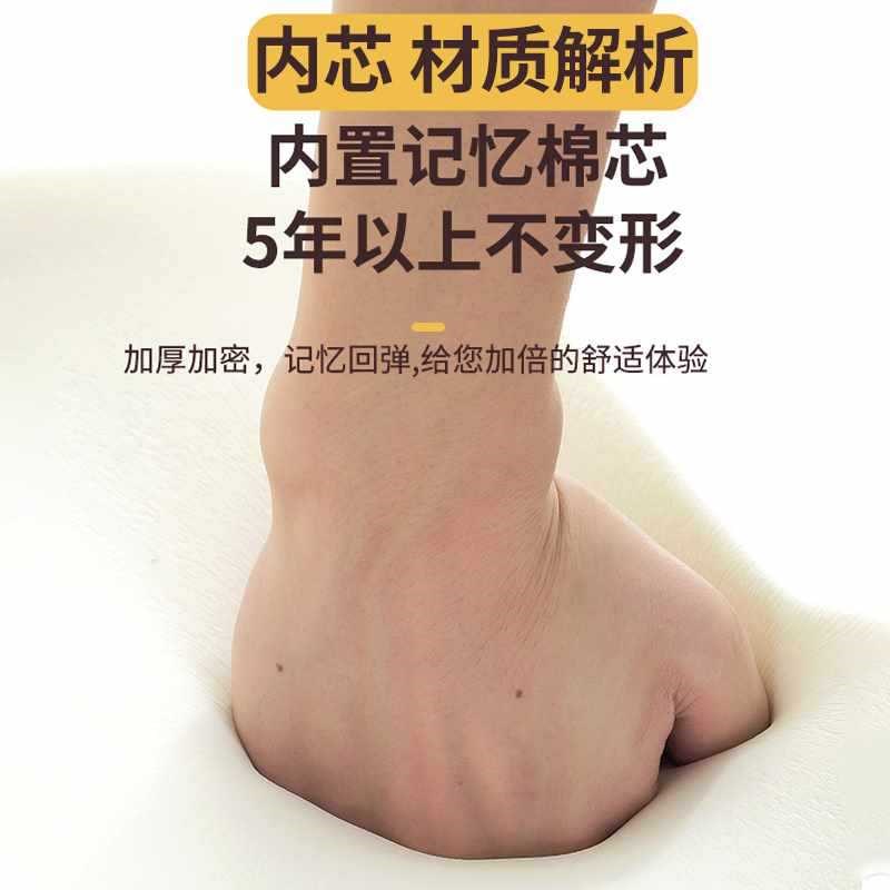 冬季记忆棉圆形垫子屁垫乳胶圆凳子套罩办公室久坐椅子垫坐垫地上