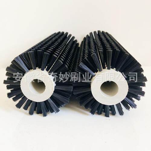 厂家直供毛刷辊尼龙丝清洗滚刷尼龙丝滚筒刷辊滚刷果蔬清洗毛刷辊