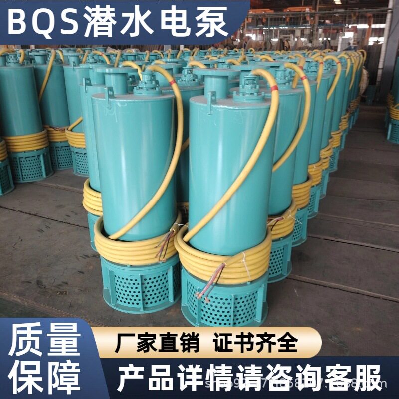 煤安证防爆隔爆矿用潜水泵