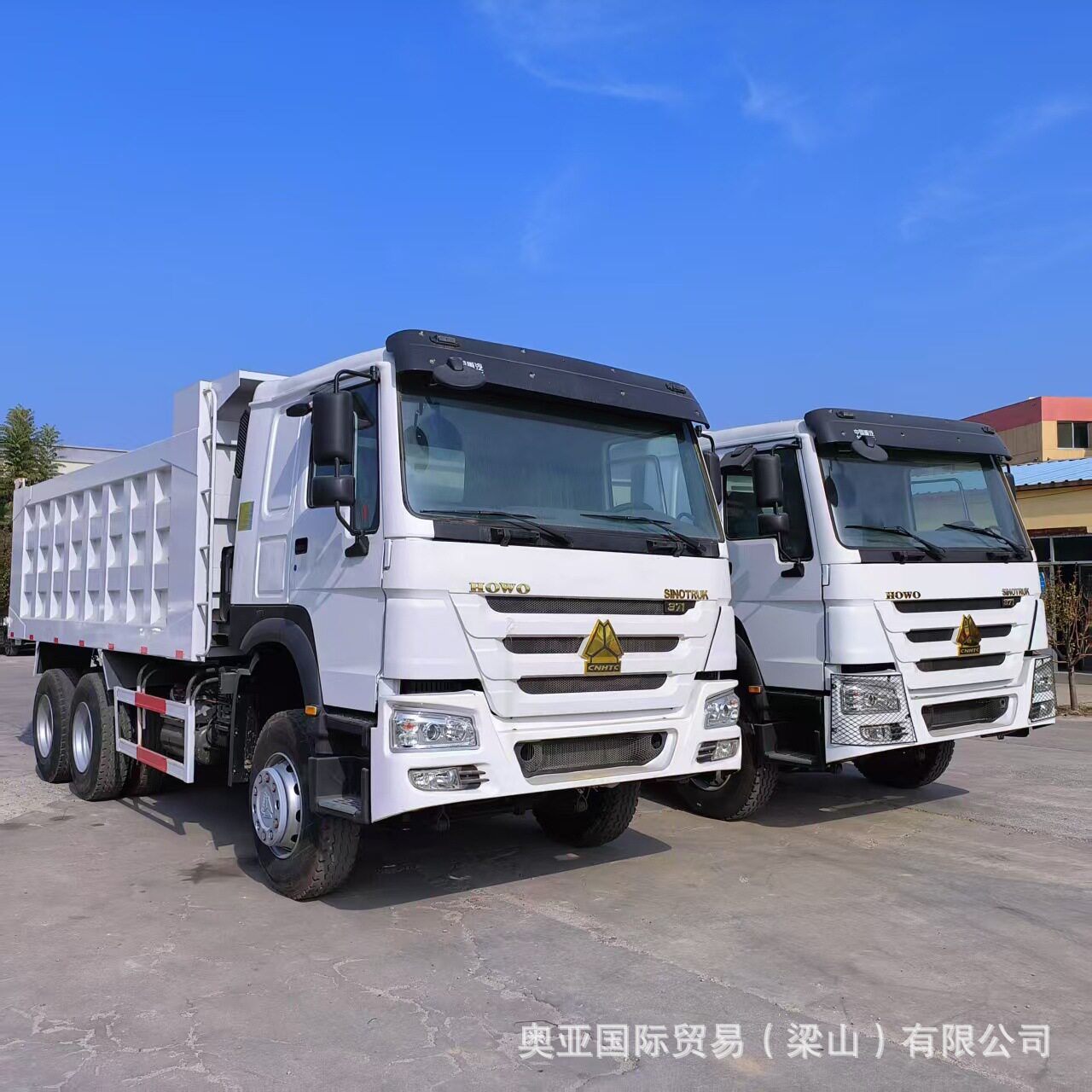 跨境销售HOWO 豪沃6×4自卸车371 潍柴发动机砂石运输 翻斗车自卸