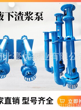 现货加工立式渣浆k泵 液下渣浆泵YZ立式泥浆泵抽沙泵渣浆泵
