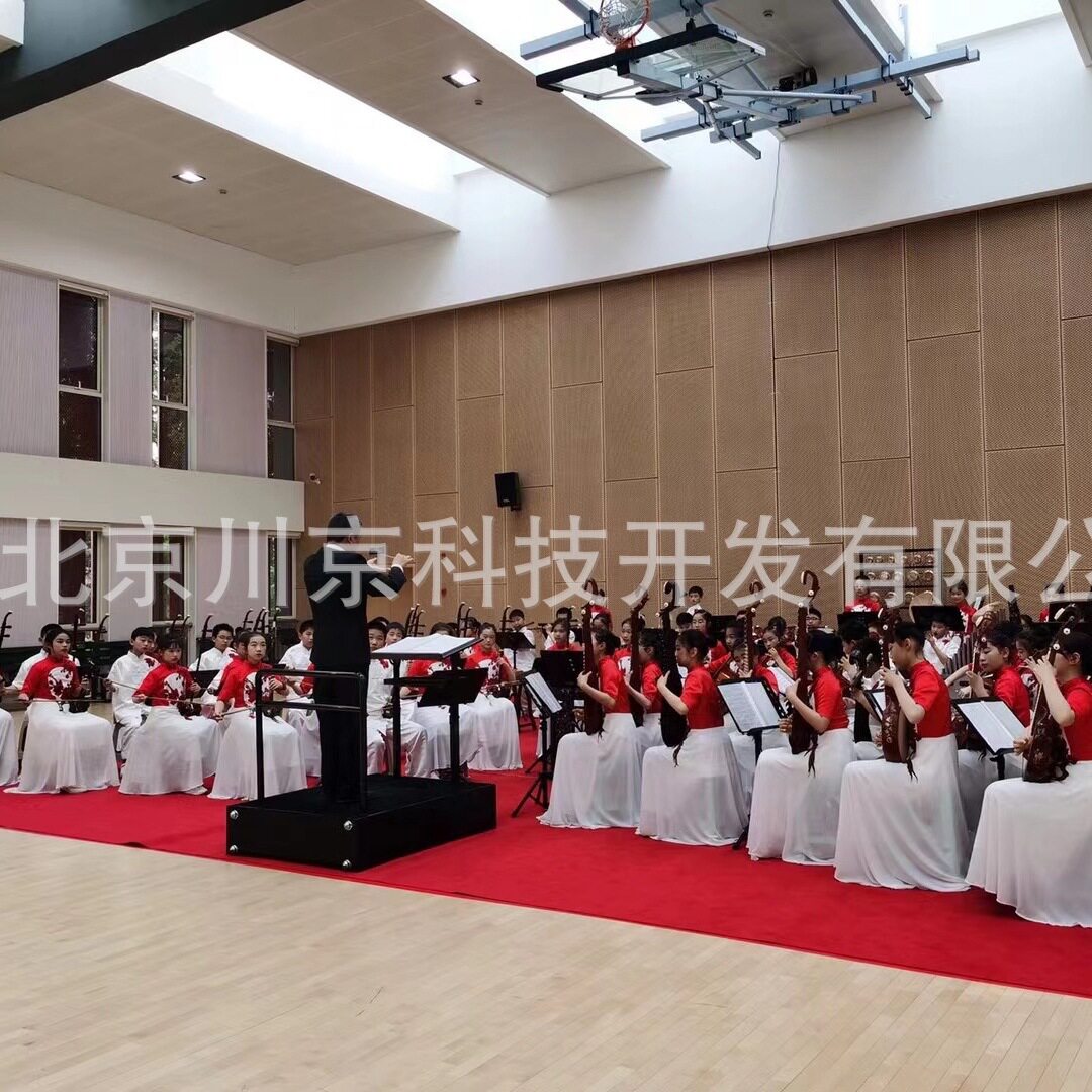 音乐大合唱指挥台CJ-001乐队指挥台交响乐指挥台木质可折叠便携