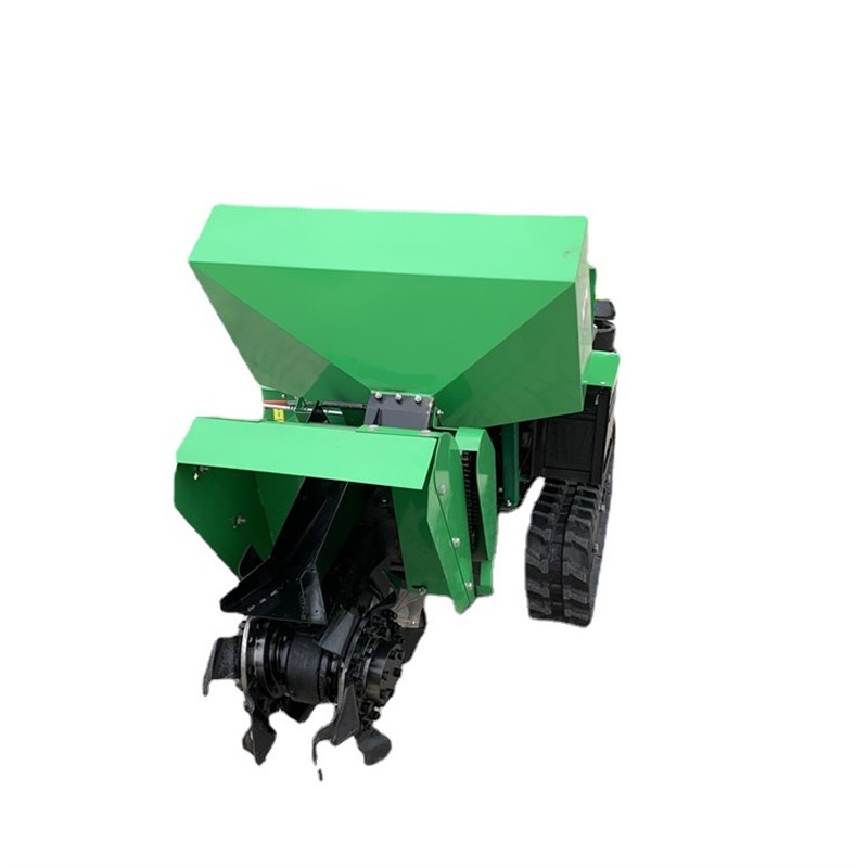 雷州西瓜大棚埋棚机 多功v能履带耕地机农用大马力小型微耕机