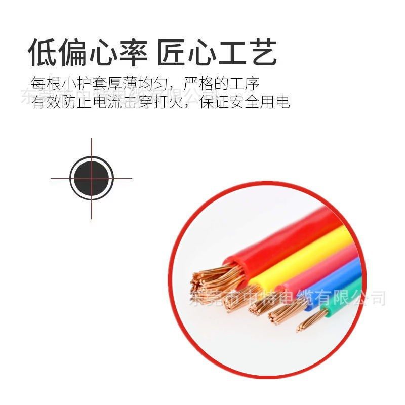 胜宇电线电缆低烟无卤阻燃A级铜芯WDZA-BYJ1.5/2.5/4/6平方