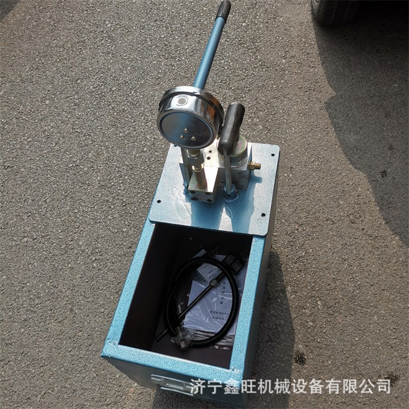 手动加厚试压泵2SYBr双缸手动打压泵 手压式试压机 大压力测压泵
